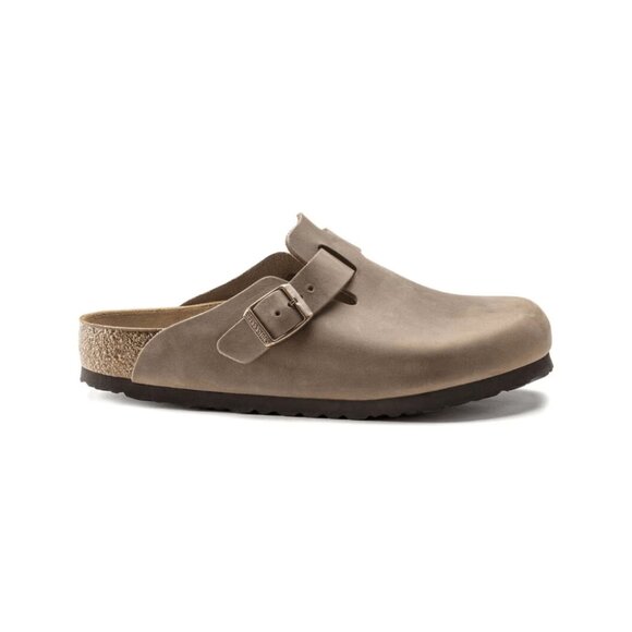Birkenstock Boston BS Oiled Leather Sandals Tabacco Brown main image 5
